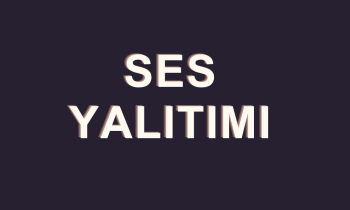 SES YALITIMI