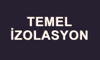 TEMEL İZOLASYON